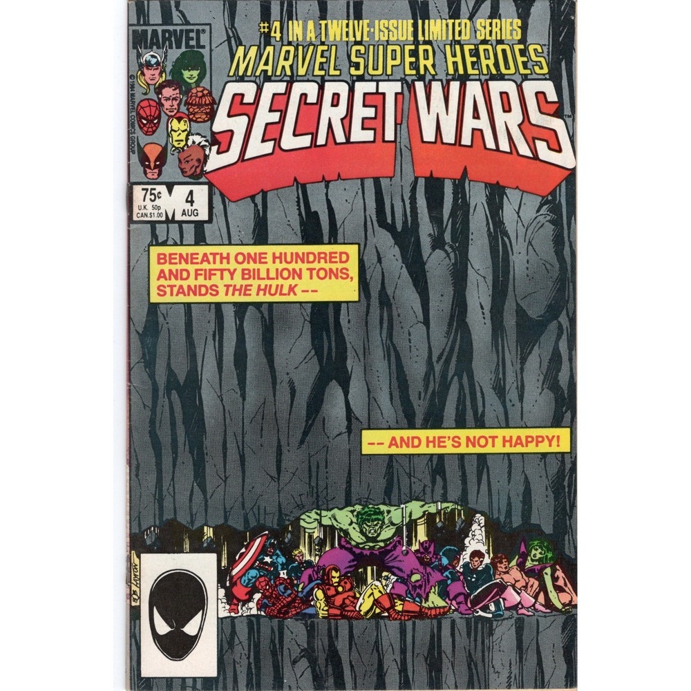 SECRET WARS #4 (1984): KEY- 1st Zsaji: VF+